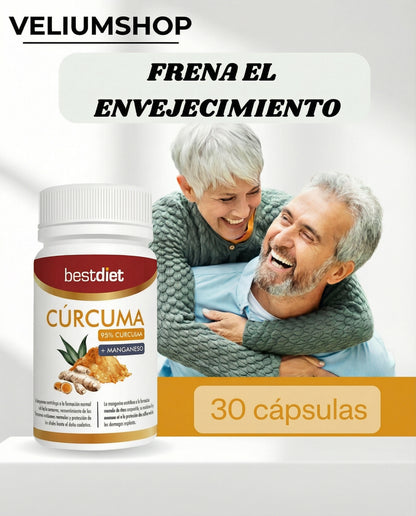 Suplemento De Cúrcuma con Magnesio – Apoyo Natural Para Articulaciones y Bienestar Diario